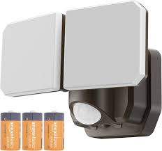 FLITI Batteridriven Utomhusbelysning med Detektor - 1000LM IP65