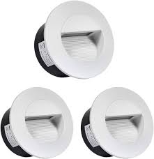 3-set LED Vägginfälld Belysning för Utomhus