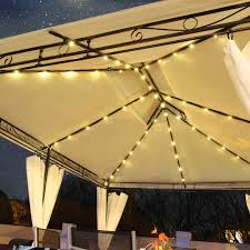 Lyxig paviljong med LED-belysning – Swing & Harmoni